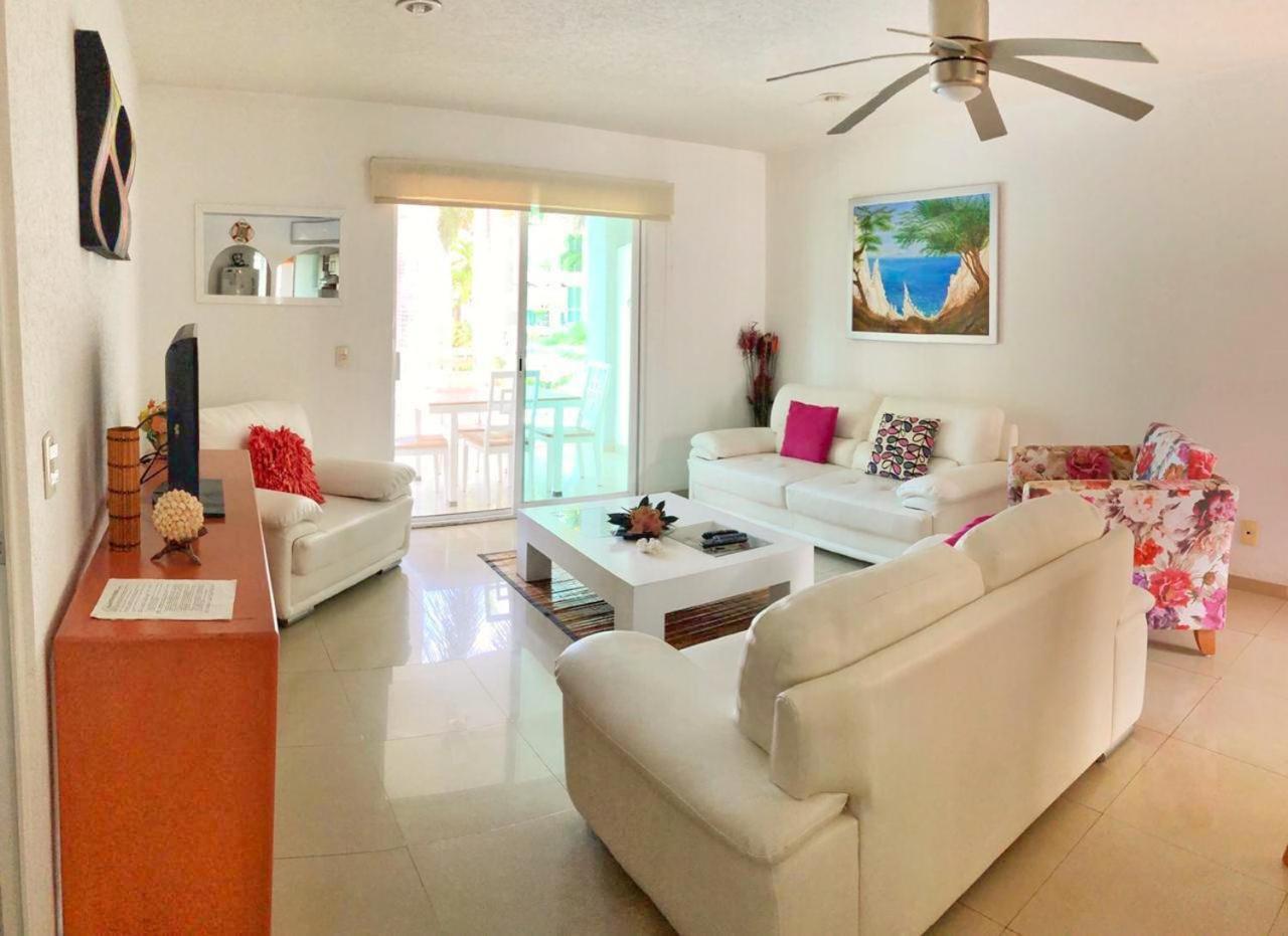 Depa De Dos Recamaras En Acapulco Diamante Frente Arena Gnp Apartman Kültér fotó